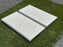 Antalya Cream Marble Bullnose Coping - Sandblasted & Brushed