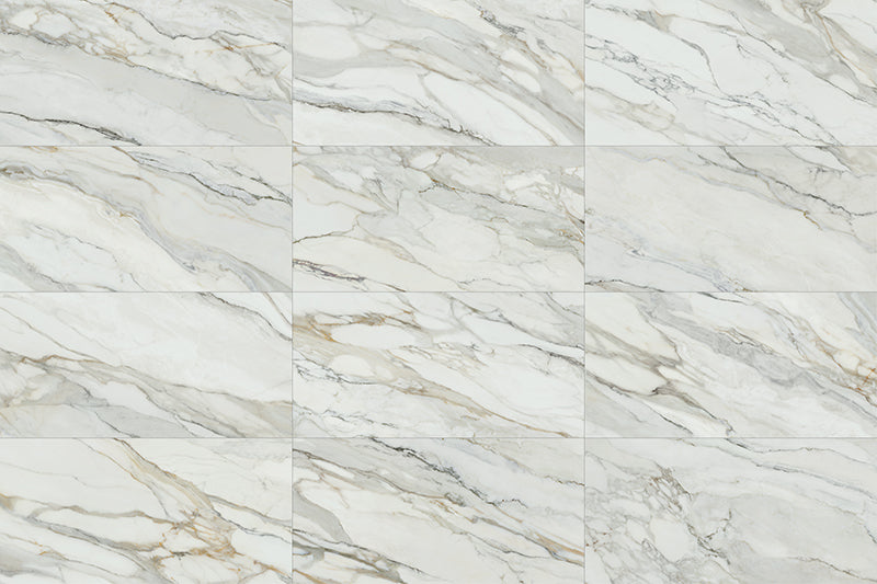 Imperial Arabescato Corchia Porcelain Tile - Polished