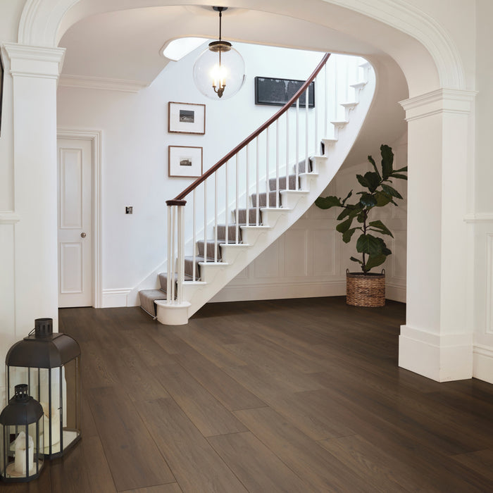 Art Select Serrano Oak Glue Down Luxury Vinyl Plank Flooring - Textured