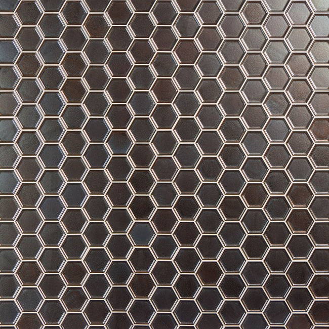 Artefino Jewel Porcelain Antiqued Brass AR21 Mosaic Satin 3