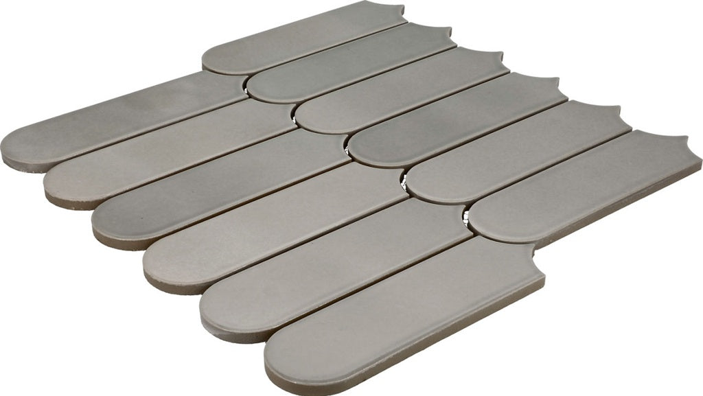 Artefino Vintage Porcelain Smoke Gray AR12 Mosaic Glossy 2