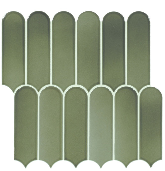 Artefino Vintage Porcelain Verdelite AR17 Mosaic Glossy 1