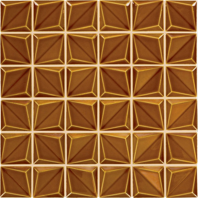 Artefino Vintage Porcelain Amber AR45 Mosaic Glossy 1