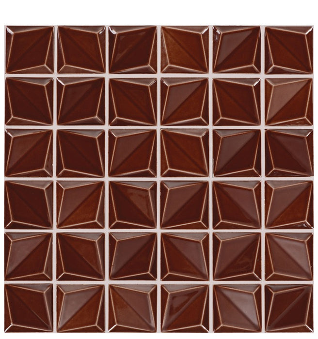 Artefino Vintage Porcelain Saffron AR46 Mosaic Glossy 1