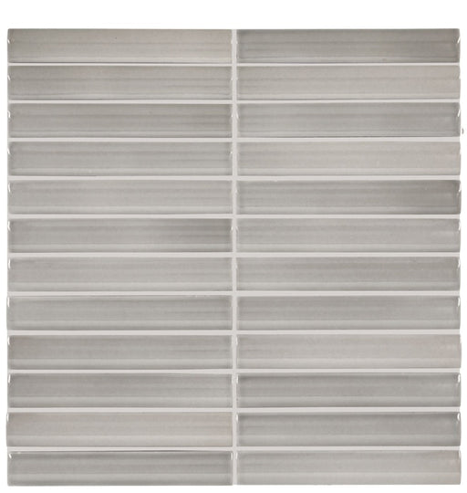 Artefino Vintage Porcelain Smoke Gray AR12 Mosaic Glossy 1