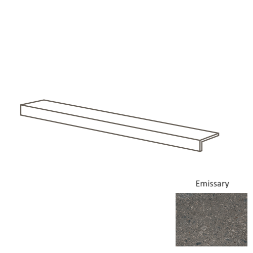 Daltile Assemble AS12 Emissary Textured Porcelain Coping — Stone & Tile ...