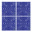 Melange Porcelain Atlantico Blu Deco Cobalto TONMELA Tile Semi Gloss 1