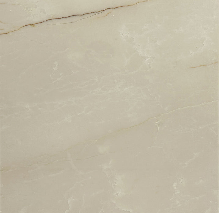 Full Tile Sample - Avorio Di Segesta Marble Tile - 12" x 12" x 3/8" Polished