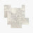 Azul Pietra Marble Versailles Pattern - Chiseled & Brushed