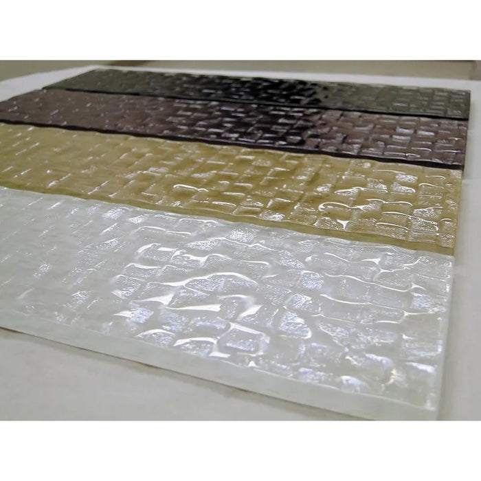 Color Palette Glass Shimmer Pearl Tile Textured & Glossy 4
