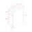 Shady White Wood Base Cabinet 4