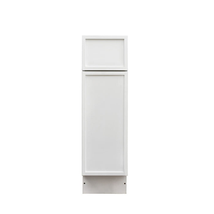 Shady White Wood Base Cabinet 3