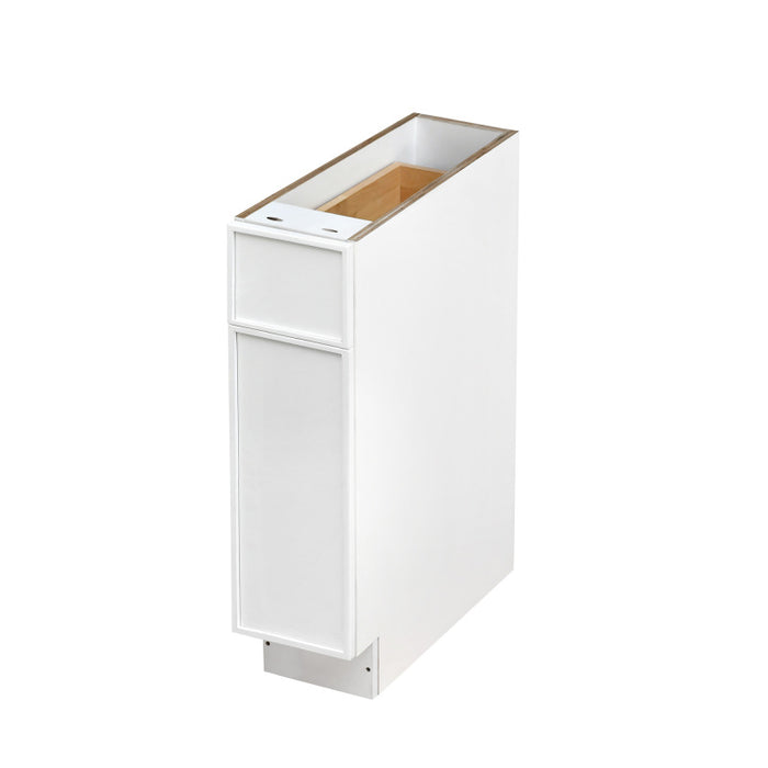 Shady White Wood Base Cabinet 1