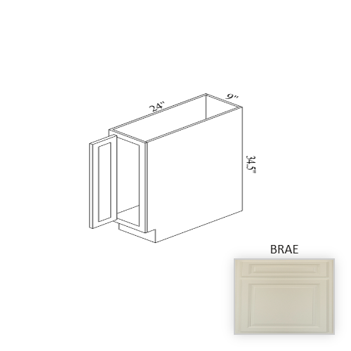 B09FH Wood Brae Base Cabinet Brae 1