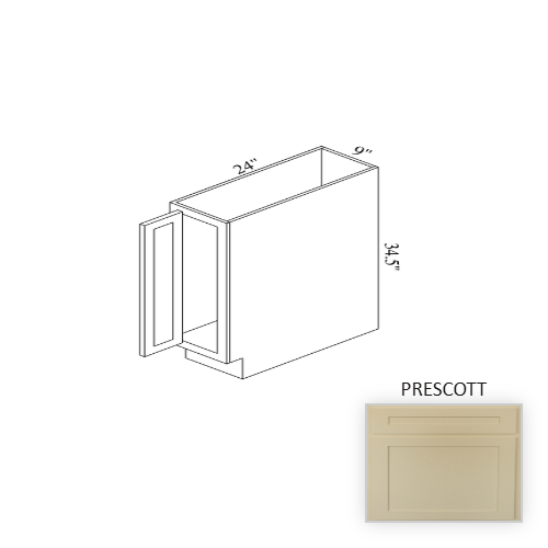 B09FH Wood Prescott Base Cabinet Prescott 1