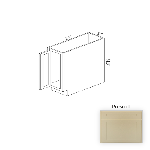B09FH Wood Prescott Base Cabinet Prescott 1
