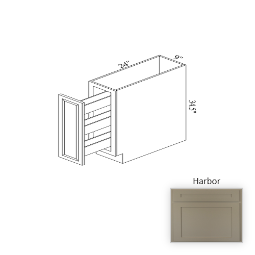B09SR Wood Harbor Base Cabinet Harbor 1