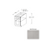Sterfic SKU - VSB3621DR-ON. Oak. 36" x 34.5" Bathroom Vanity