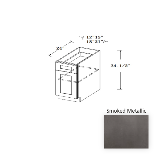 Sterfic SKU - VSB3621DR-ON. Oak. 36" x 34.5" Bathroom Vanity