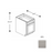 Framed Shaker Premium Wood Grey Shaker Base Cabinet Natural clear coat 1