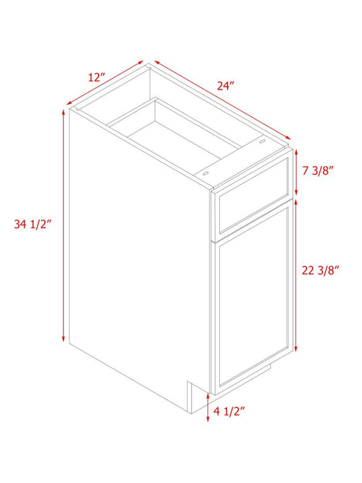 Shady Oak Wood Base Cabinet 4