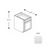 Framed Shaker Premium Wood White Shaker Base Cabinet Natural clear coat 1
