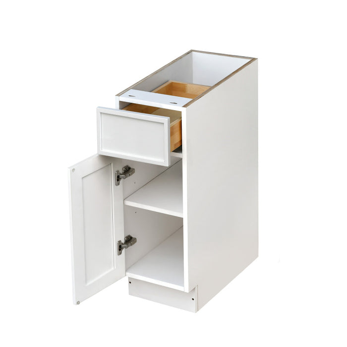 Shady White Wood Base Cabinet 2