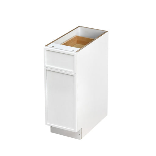 Shady White Wood Base Cabinet 1