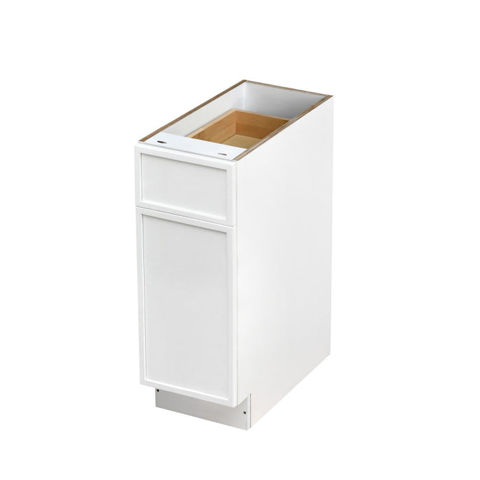 Shady White Wood Base Cabinet 1