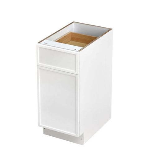 Shady White Wood Base Cabinet 1