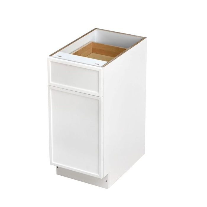 Shady White Wood Base Cabinet 1