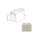 B15 Wood White Shaker Base Cabinet White Shaker 1
