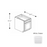 Framed Shaker Premium Wood White Shaker Base Cabinet Natural clear coat 1