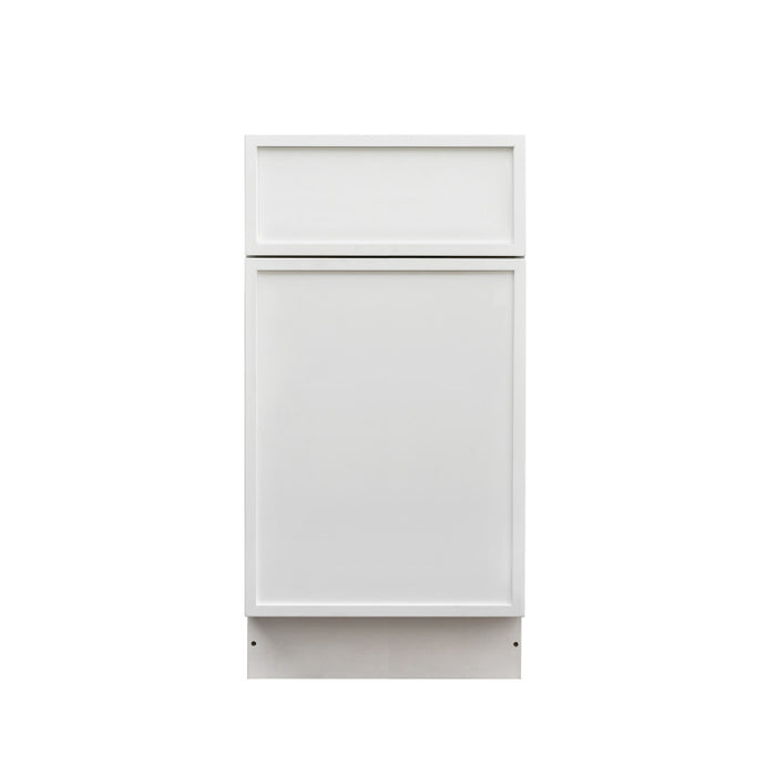 Shady White Wood Base Cabinet 3