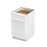 Shady White Wood Base Cabinet 1