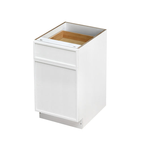 Shady White Wood Base Cabinet 1