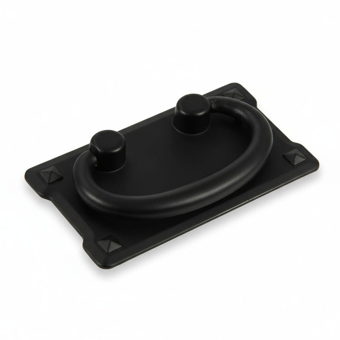 Silverline B2002 Zinc Alloy Black Cabinet Pull Matte 1
