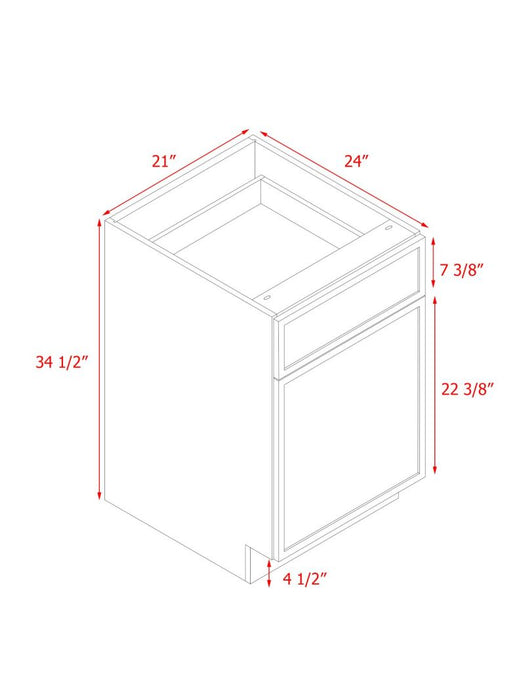 Shady Oak Wood Base Cabinet 4