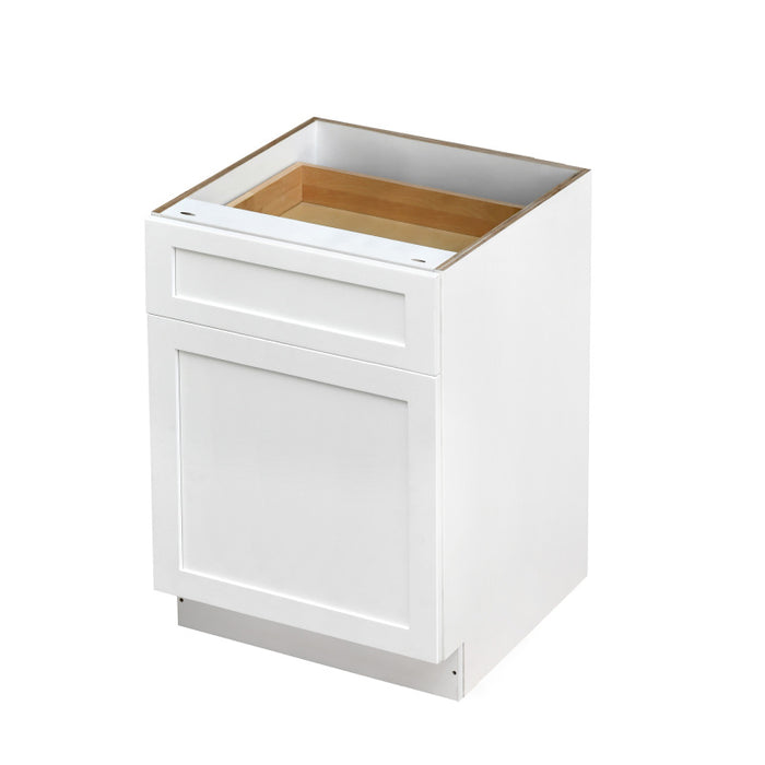 Mallorca White Wood Base Cabinet 1