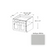 Sterfic SKU - VSB3621DR-ON. Oak. 36" x 34.5" Bathroom Vanity