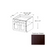Sterfic SKU - VSB3621DR-ON. Oak. 36" x 34.5" Bathroom Vanity