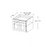 Sterfic SKU - VSB3621DR-ON. Oak. 36" x 34.5" Bathroom Vanity