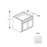 Framed Shaker Premium Wood Micro White Shaker Base Cabinet Natural clear coat 1