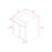 Shady White Wood Base Cabinet 4