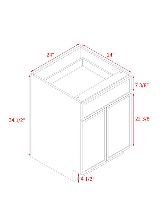 Shady Oak Wood Base Cabinet 4