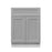 Mallorca Dolphin Gray Wood Base Cabinet 3