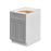 Mallorca Dolphin Gray Wood Base Cabinet 1