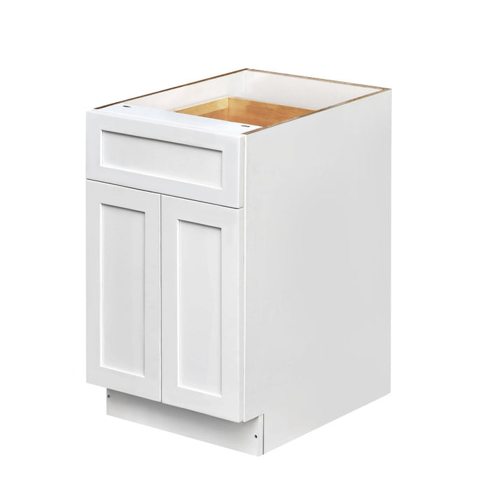 Mallorca White Wood Base Cabinet 1