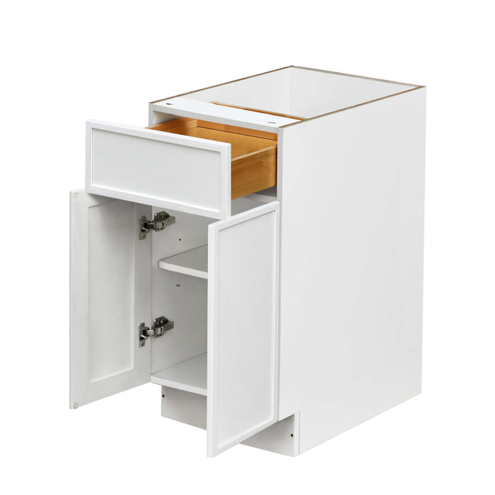 Shady White Wood Base Cabinet 2