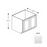 Framed Shaker Premium Wood Micro White Shaker Base Cabinet Natural clear coat 1